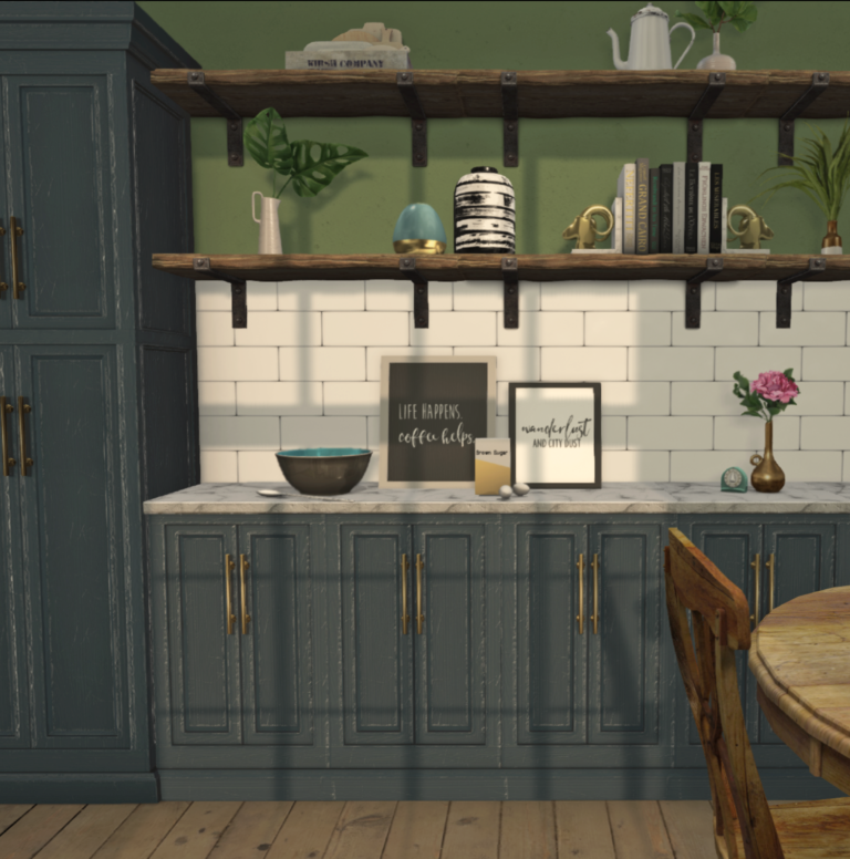 Interior: Duck Egg Kitchenette