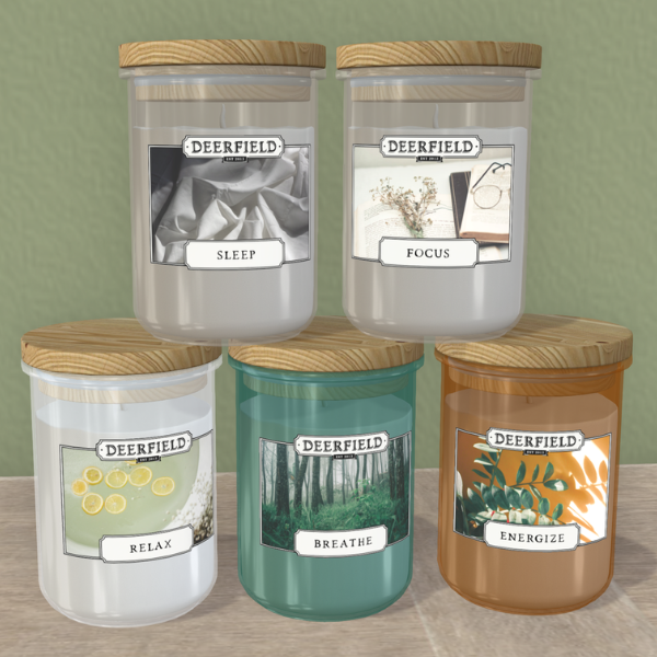 PRODUCT RELEASE: DEERFIELD CANDLE JARS – AROMATHERAPY COLLECTION