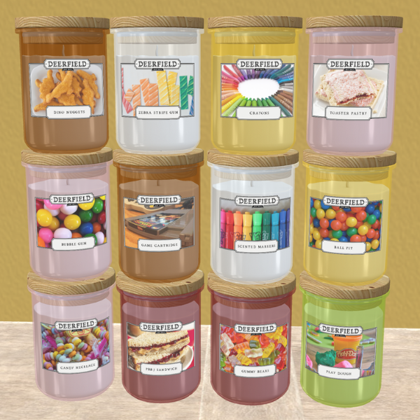 PRODUCT RELEASE: DEERFIELD CANDLE JARS – NOSTALGIA COLLECTION