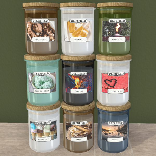 PRODUCT RELEASE: DEERFIELD CANDLE JARS – SUMMER COLLECTION