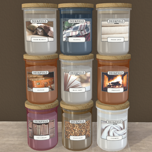 PRODUCT RELEASE: DEERFIELD CANDLE JARS – COZY COLLECTION