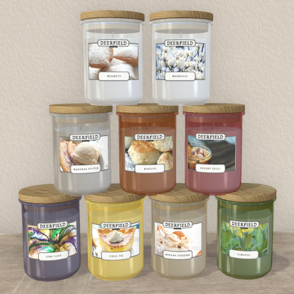 PRODUCT RELEASE: DEERFIELD CANDLE JARS – SOUTHERN COLLECTION