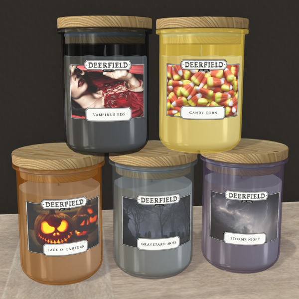 PRODUCT RELEASE: DEERFIELD CANDLE JARS – HALLOWEEN COLLECTION