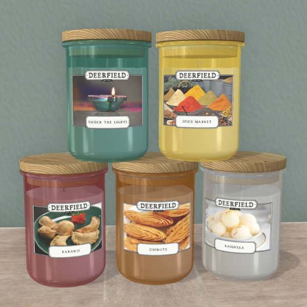 PRODUCT RELEASE: DEERFIELD CANDLE JARS – DIWALI COLLECTION