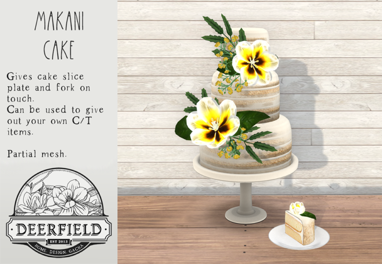 PRODUCT RELEASE: MAKANI CAKE