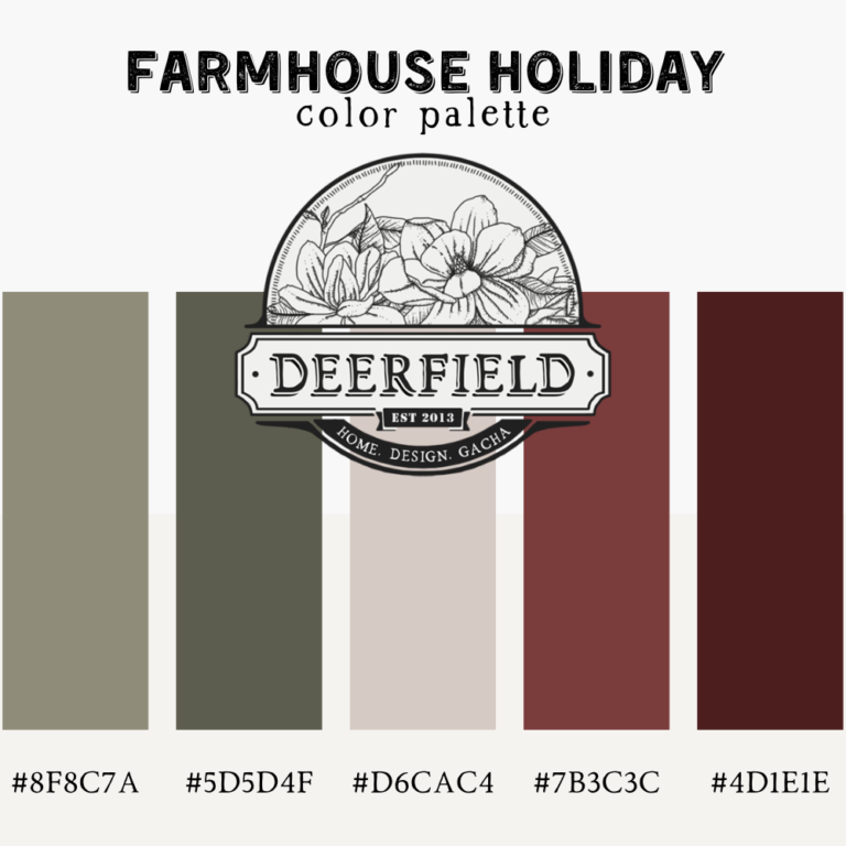 Free Palette: Farmhouse Holiday